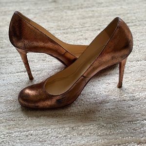 Christian Louboutin Rose Gold Pump
